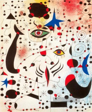 Joan Miró Werke - Chiffren und Konstellationen verliebt in eine Frau Joan Miró